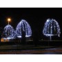 Rideau 10 Descentes Lumière Filante Bleu 3Mx2M 600 LEDS