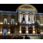 Rideau 12 Descentes Lumière Fixe Bleu 10Mx2M Cable Blanc 888 LEDS