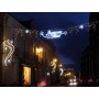 Frise Techni Glace Led Fixe Blanc Pur 5Mx0,5M Cable Blanc 150 LEDS