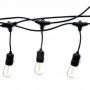 Guirlande E14 - 50 Mètres Cable Noir