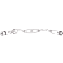 Redresseur Cable D'Alimentation Blanc 50 CM