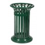 Corbeille A Poser Ou A Fixer Tulipe - 60l - Vert