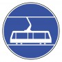 Voie Réservée Aux Tramways (B27b) C1 65CM
