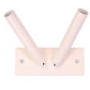 Support 2 Drapeaux Diam 17 mm