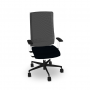 Fauteuil Wave Structure Blanche Résille Noire