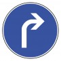 Direction Obligatoire A La Prochaine Intersection A Droite (B21c1) C1 65CM