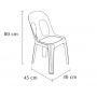 Chaise Sirtaki M2 Accrochable