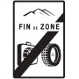 Panneau Sortie De Zone 600X900 B59
