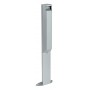 Cendrier 3L - Pied Arkea Avec Serrure - Gris Métal