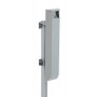 Cendrier 3L Pour Poteau Arkea Sans Serrure - Gris Métal