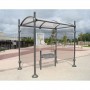 STATION BUS PROVINCE - UNE VITRINE "2000" + UN BARDAGE LATERAL CITY 5000mm
