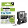 Dymo D1 Cassette De Ruban A Etiqueter Noir/Vert 19mm X 7 M