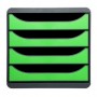 EXACOMPTA Module De Classement A4+ BIG-BOX, 4 Tiroirs