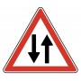 Danger Circulation Dans Les Deux Sens (A18) C1 50CM