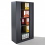 Armoire à Rideaux H195 X L120 X P46CM