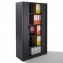 Armoire à Rideaux H195 X L120 X P46CM