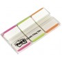 INDEX POST IT STRONG - 25,4 x 38 mm - ROSE VERT ORANGE