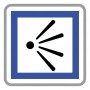 Indication Service Point De Vue (CE21) 50x50CM C1