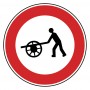 Accès Interdit Aux Voitures A Bras (B9e) C1 45CM
