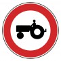 Accès Interdit Aux Véhicules Agricoles A moteur (B9d) C1 45CM
