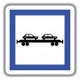 Indication Service Gare Auto-Train (CE8) 35x35CM C1
