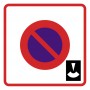 Entrée Dans Une Zone De stationnement à Durée Limitée (B6b3) 65CM C1