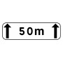 Panonceau Sur 50M  (M2-50m) 50CM C1