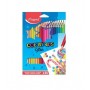 Crayons De Couleur Color Pep's Triangulaire Etui De 36 Maped