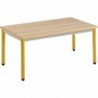 Table 120 x 60 - Pieds Jaunes