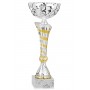 Coupe Standard Rayée Argentée Et Dorée