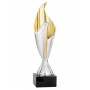Coupe Harmony Ecailles Argentée Et Dorée 30 Cm