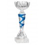 Coupe Harmony Leader Argentée Et Bleue 19Cm