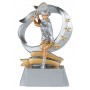 Trophée En Résine Tennis Féminin 15cm