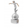 Trophée En Résine Pétanque Féminine 20cm