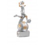 Trophée En Résine Football Féminin 20cm
