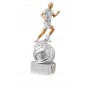 Trophée En Résine Course Masculine 20cm