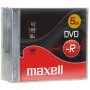 Maxell DVD-R 120 Minutes 4,7 Go 16x Pack De 5