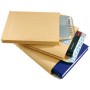 50 Pochettes à Soufflets, C4 Armé, 229 x 324 mm, Kraft Brun, 120Gr