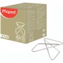 100 Attaches Croisées Maped Nickelées 30 x 40 MM
