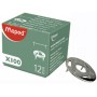 100 Punaises Maped 3 Pointes Diamètre 12 MM En Acier