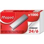1000 Agrafes Maped 24/6 Zinguées