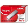 1000 Agrafes Maped 26/6 Zinguées