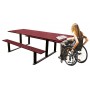 Table Pique Nique Riga Acajou PMR