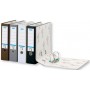 Classeur à Levier ELBA Smart PP Papier Largeur De Dos 80mm Gris