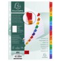 Intercalaires EXACOMPTA En Carton 1-12 A4 12 Touches