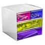 CEP Mini Module De Rangement MyCube, 3 tiroirs, Multicolore