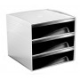 CEP Mini Module De Rangement MyCube, 3 tiroirs, Noir