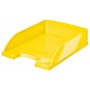 LEITZ Corbeille A Courrier Plus WOW, A4, Polystyrène, Jaune