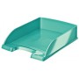 LEITZ Corbeille A Courrier Plus WOW, A4, Polystyrène, Menthe