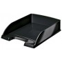 LEITZ Corbeille A Courrier Plus WOW, A4, Polystyrène, Noir
